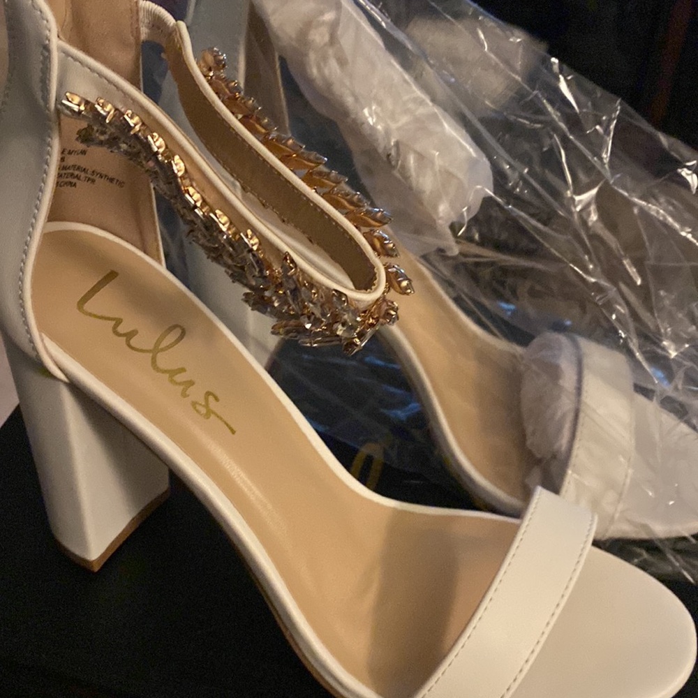 White heels